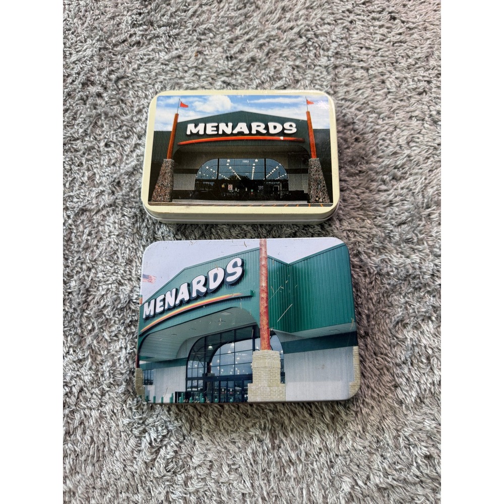 Menards Unisex NASCAR Paul Menard Playing Cards OS Multi Color Collectible Tin